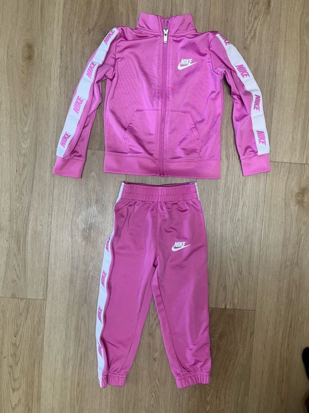 Nike Hot Pink Girls' Track Jacket & Joggers